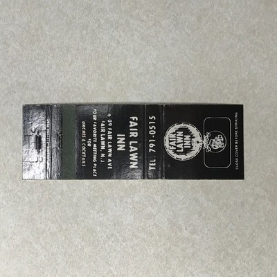 AM361 Matchbook Cover Fair Lawn Inn, Fair Lawn New Jersey NJ