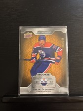 2023-24 Upper Deck Engrained Oak Vincent Desharnais RC /399 Edmonton Oilers #122