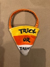 Build a Bear Candy Corn Trick or Treat Bag / Teddy Bear Size