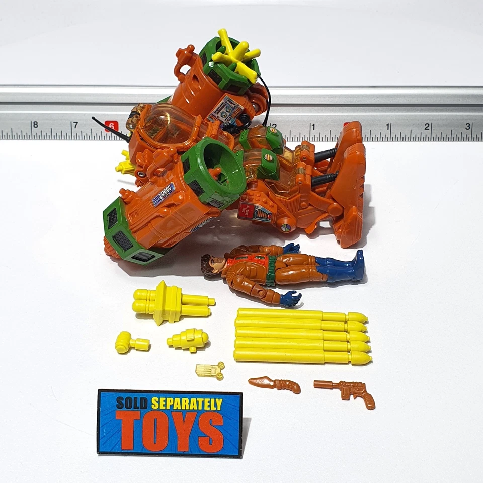 Figura de asalto terrestre de colección Exo Squad WOLF BRONSKI 100% COMPLETA original 1995 Foto 2 de 4