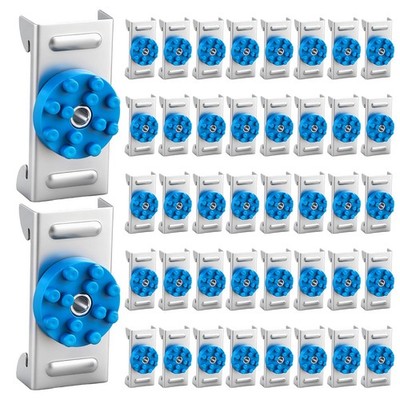 40 Pack Soundproofing Sound Isolation Clips Resilient Channel Mounting Clip R...