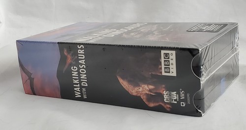 WALKING WITH DINOSAURS VHS Double Cassette Set BBC Video NEW SEALED - Picture 3 of 3