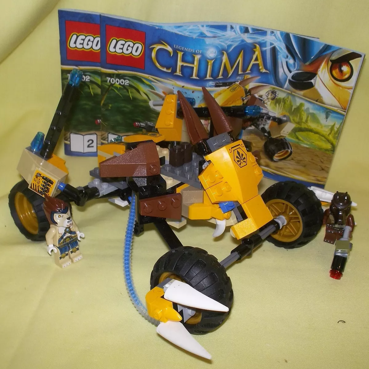 LEGO CHIMA LENNOX LION ATTACK 70002