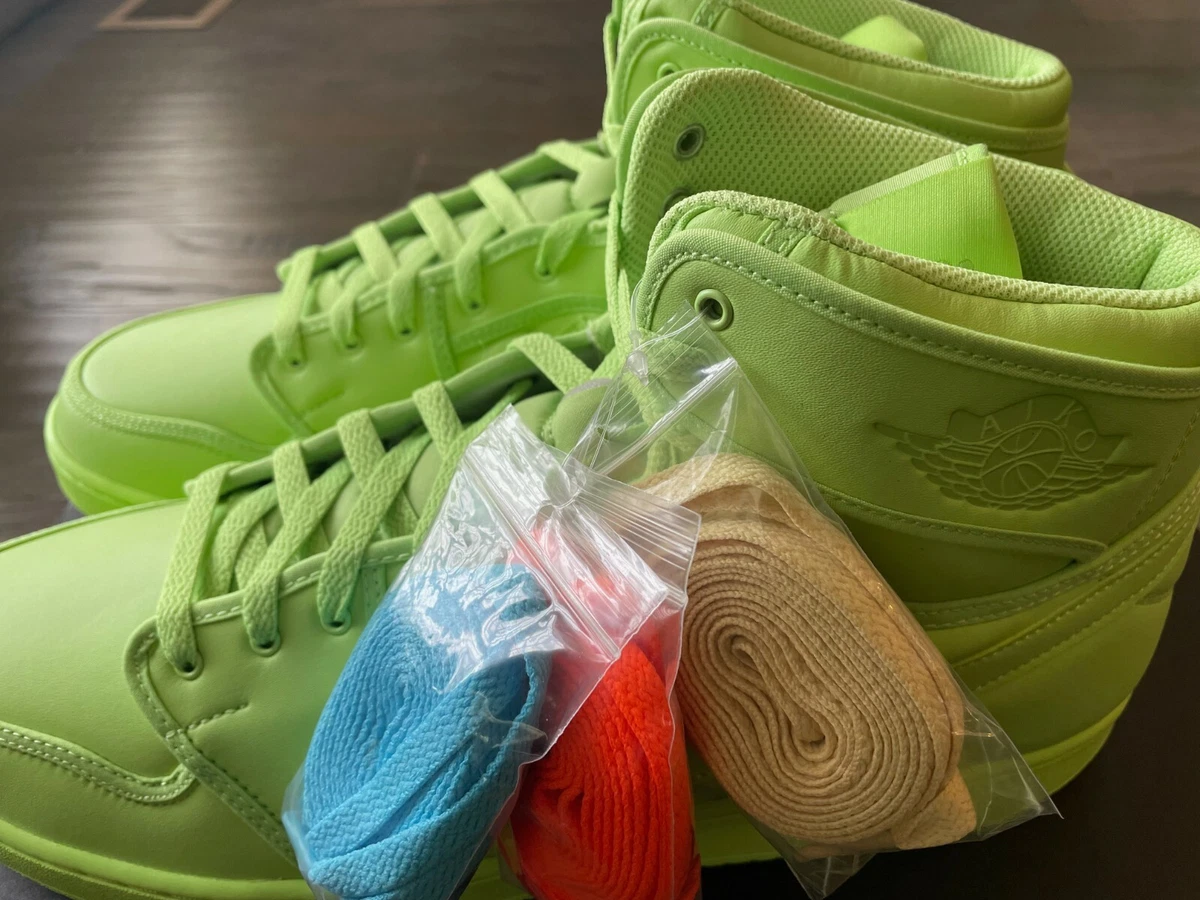 Billie Eilish x WMNS Air Jordan 1 KO 'Volt' Size 15.5W/14M