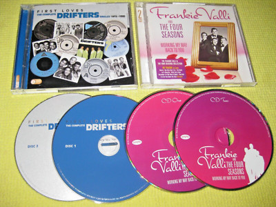 The Drifters First liebt komplette Singles & Frankie Valli arbeiten an meinen 2 CD-Alben