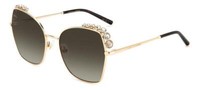 Carolina Herrera Sonnenbrillen Her 0145/S 000/HA Pink Gold Braun Damen