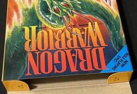 DRAGON WARRIOR ORIGINAL 1989 NES BOX ONLY NINTENDO SEAL REAL NICE ENIX