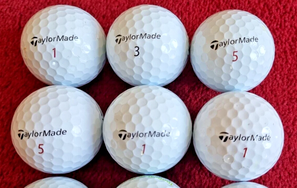 NEW TAYLORMADE TP5 TP5X GOLF BALL TEST, 45 OFF