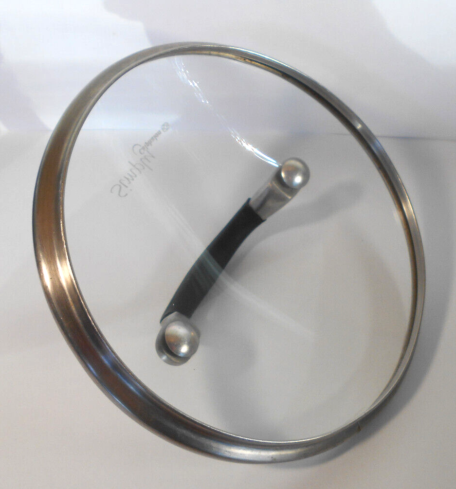 Simply Calphalon Glass Lid 6” Stainless Steel Rim Insulated Handle