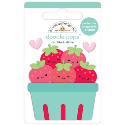 Doodlebug ~ BERRY SWEET ~ Doodle-Pops & Shaker Pops ~ All 4