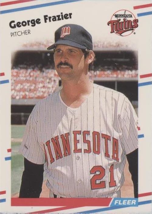 1988 Fleer - George Frazier #9 - 1 of 1