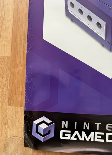 Nintendo Gamecube P.O.S RARE 59cm x 84cm Promotional Poster #2 - Picture 2 of 4