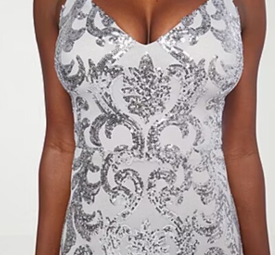 b. smart juniors sleeveless sequin bodycon dress Plaza Las Amricas