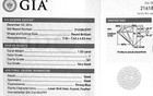 GIA loose certified 1.52ct carat Natural SI1 J round diamond 7.34-7.42x4.53mm  — photo 8