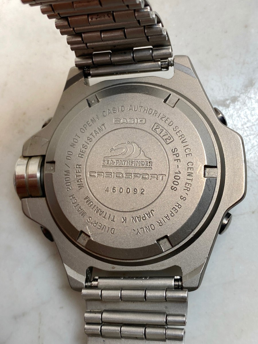 CASIO Sport SEA PATHFINDER Digital Diver's Watch. 200M CASIO Sport SEA PATHFINDER Digital Diver's Watch. 200M
