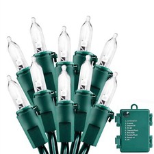 Christmas Lights - Battery Operated String Lights 50 LED String Lights Mini L...
