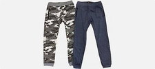 LEE Youth Boy's 2-Pack Jogger Pants Nightshade/Camo, SIZE XS-5/6 