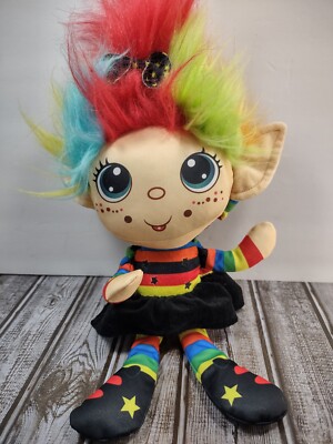 Trolls FlipZees Rainbow Galore Pop Flip Zee Plush Doll 16