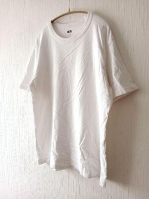 UNIQLO U T-shirt Short Sleeve U-Neck Men's White XL | eBay