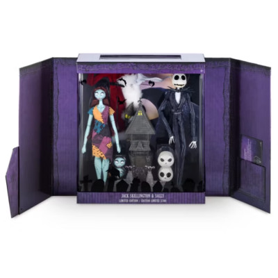 Disney Tim Burtons Nightmare Before Christmas Puppenset - Limited Edition *NEU*