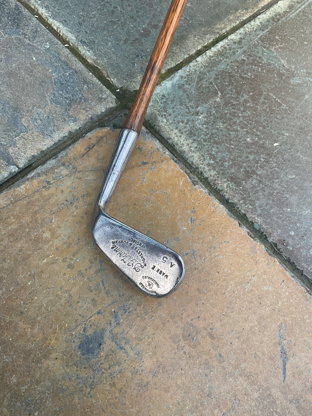 F.H.Ayres Mashie Cobham vintage antique hickory golf clubs eBay