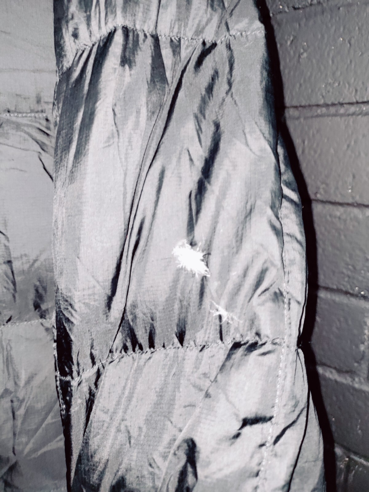 Polo Ralph Lauren RL250 piumino pufferJacket uomo medio nero rosso pony full zip