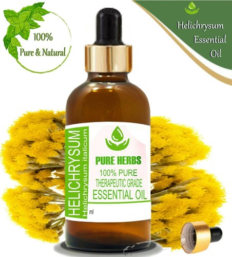 Pure Herbs Helichrysum 100% Pure & Natural Helichrysum italicum Essential Oil U9 - Picture 6 of 11