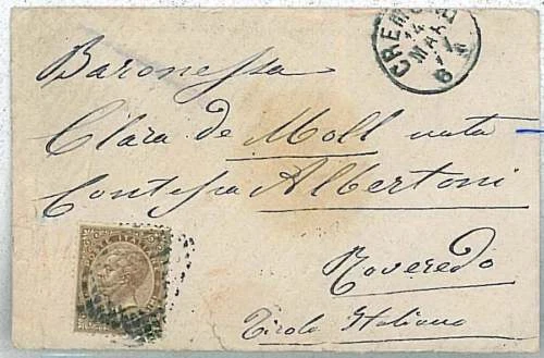 Francobolli del Regno d'Italia dal 1861 al 1900 buste