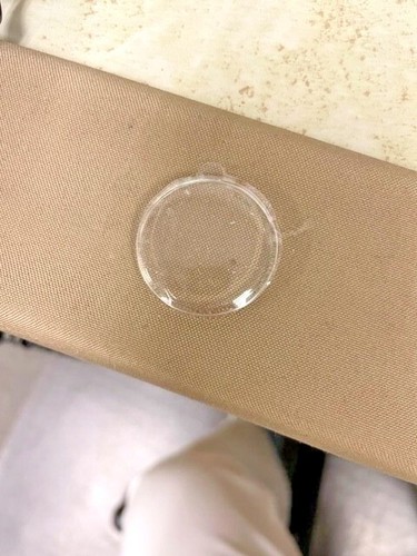 OMEGA 5072 ARCYLIC CRYSTALS NEW STEP MUST USE OLD RING 31.6MM - Picture 2 of 3
