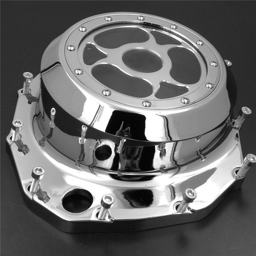 Engine Clutch Cover for Suzuki GSXR1300 Hayabusa 99-20 / B-king 2008-2009 Chrome - Picture 24 of 62