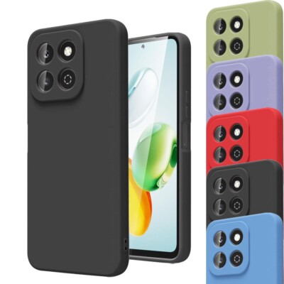 Für Honor 200 Smart / X7C Hülle, Slim Flüssig Silikon Stoßfest Gel Handy Cover