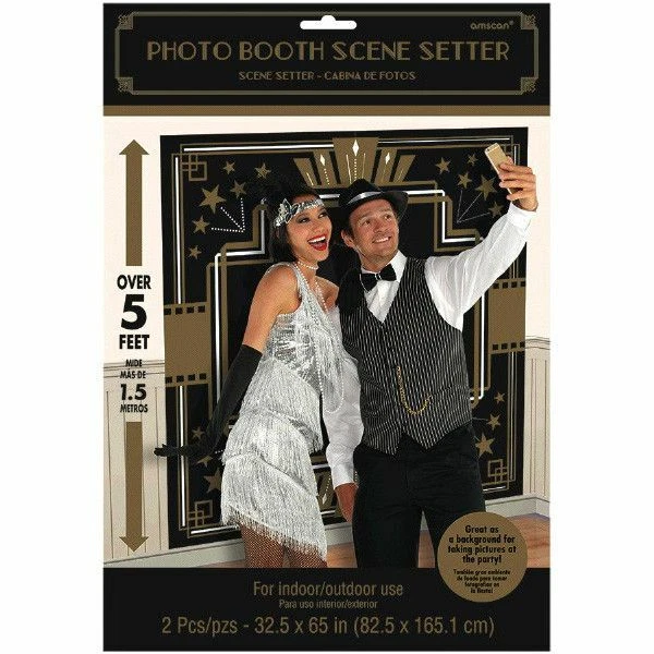 GLITZ & GLAM SCENE SETTER GATSBY ROARING 20's NEW YEARS EVE PARTY DECORATION - Image 2 of 3