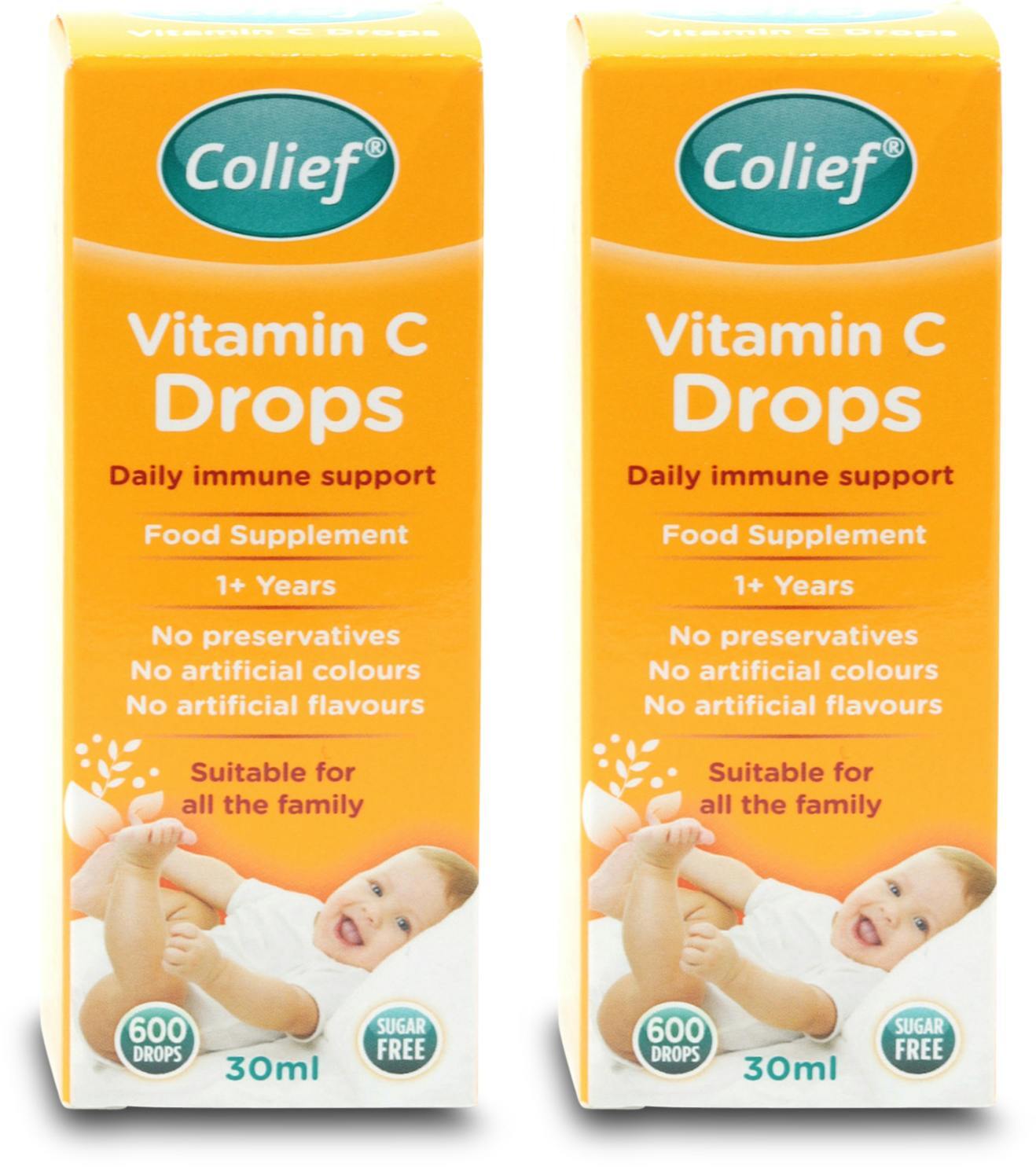 Colief Vitamin C Drops 30ml X 2