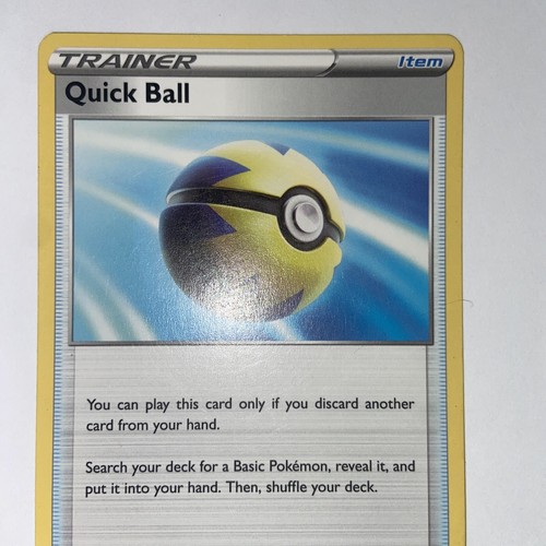 Pokémon TCG Quick Ball x4 Sword & Shield Base Set 179/202 Regular Uncommon NM-MP - Picture 4 of 8