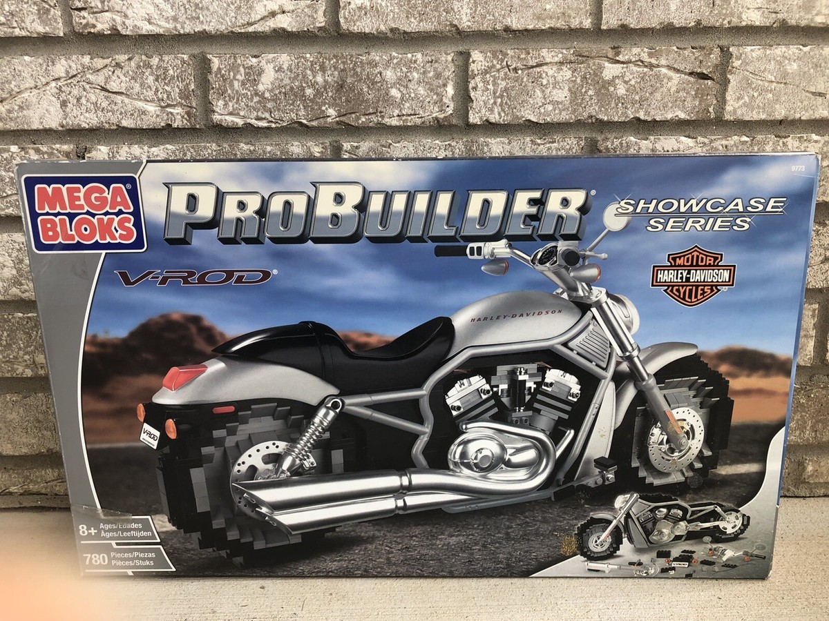 メガブロックス　ProBuilder ハーレーダビッドソン Mega Bloks ProBuilder Harley Davidson VRod Showcase | eBay