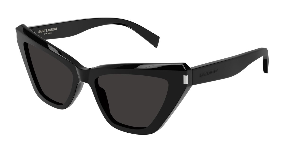 YSL SUNGLASSES ? authentic NEW SAINT LAURENT SUNGLASSES SL 1 001 BLACK/GREY MIRROR  main image 2