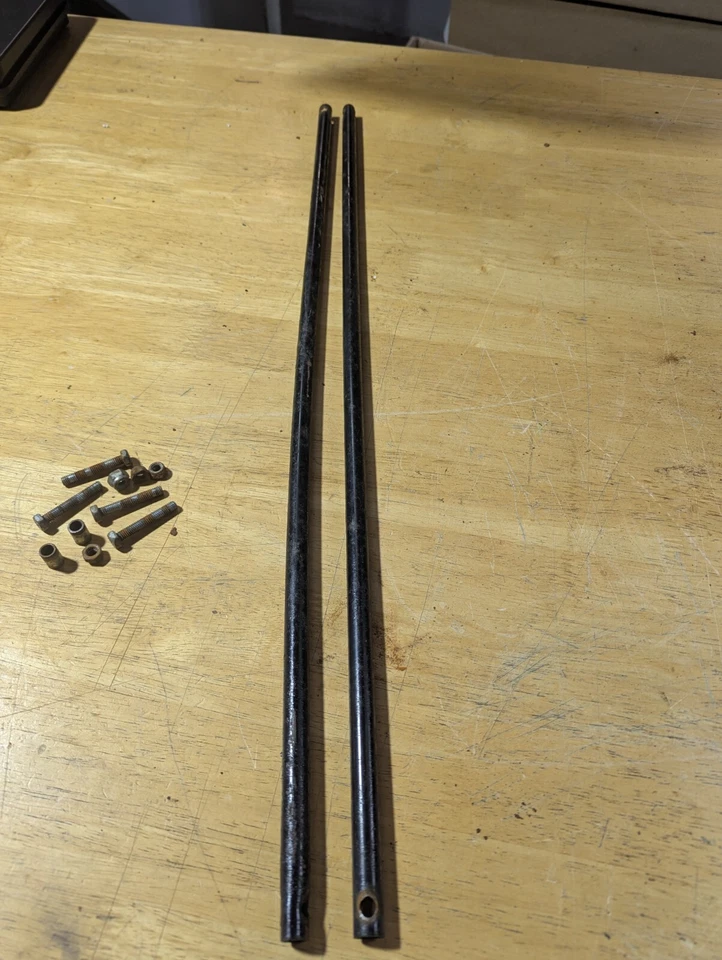 Varillas conectoras dobladas de repuesto con pernos para máquina Huffy Green 20" 98148 Foto 2 de 4