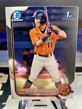 2022 Anthony Rodriguez Bowman Chrome Prospects 1st Bowman #BCP-23 Giants