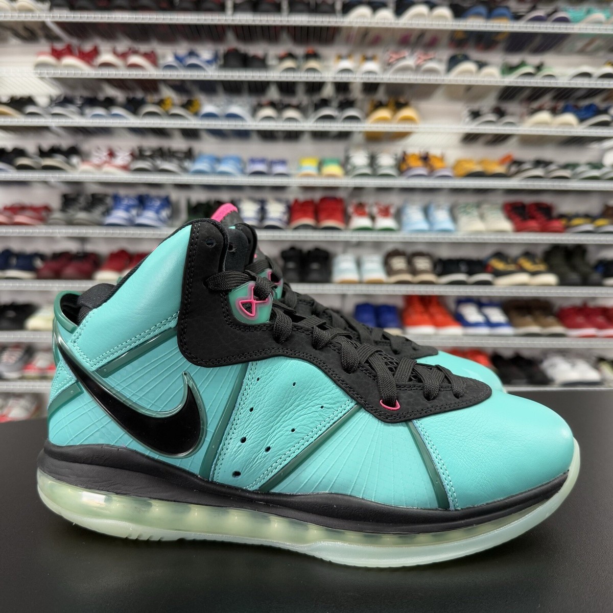 LeBron 8 Pre Heat South Beach Size 9 Basket Ball Shoes Sneakers 2021 LeBron 8 Pre Heat South Beach Size 9 Basket | Mercari main image 2