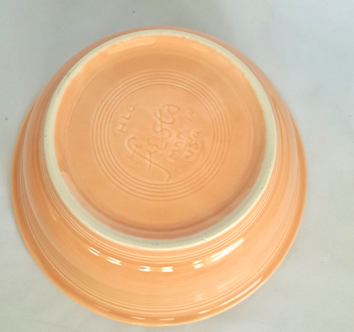 FiestaWare Aprikosendeckel Auflaufform mit Deckel Fiesta HLC USA Vintage 80er - Bild 6 von 8