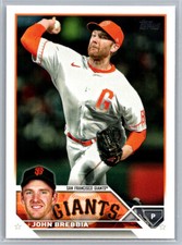 # US157 John Brebbia San Francisco Giants 2023 Topps Update
