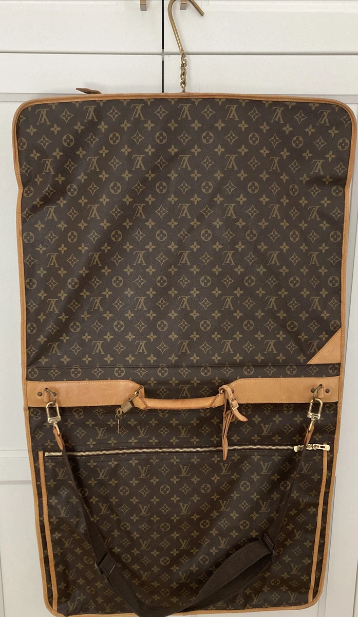 authentic vintage louis vuitton garment luggage bag