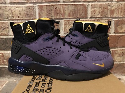 New 10.5 Nike ACG Air Mowabb Gravity Purple Black Hiking Shoes
