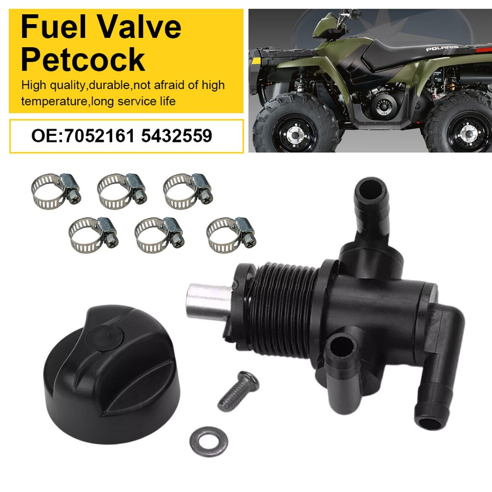 3 Way Fuel Shutoff Valve Petcock Fit For Polaris Sportsman 500 - Foto 7