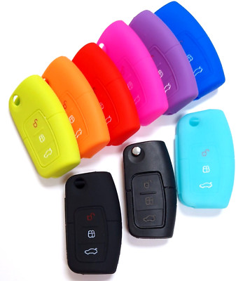SALE!  Schlüssel Hülle Ford Fiesta Mondeo Focus Titan Klappanhänger 3 Tasten Fernbedienung Etui