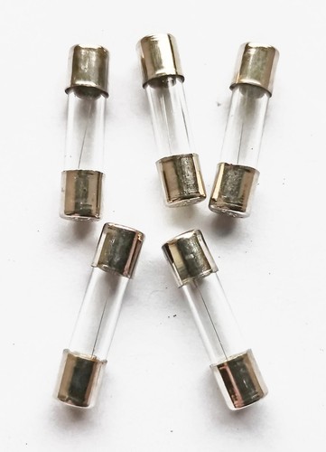 20mm x 5mm glass 'Radio' fuses - CHOOSE PACK QUANTITY AND RATING - Picture 3 of 4