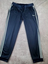 Adidas Essential Fleece Tapered Cuff Pants Sweatpants Joggers 3 Stripe