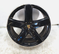 15-18 Oem Porsche Macan 95b Sport Classic Bbs Rear Wheel Rim 21x10 Black Note