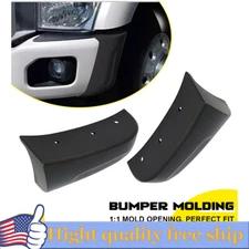 Front Bumper Step Pad Outer Molding Trim Set Fits Ford Super Duty 2011-2016