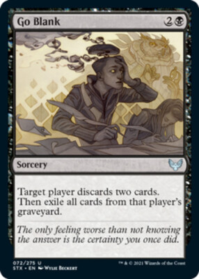 blank foil mtg cards (PD 13) Magic The Gathering RARE MISPRINT Card The only feeling worse than not knowing the answer is the certainty that you once did. Foil blank : r/mtgmisprints